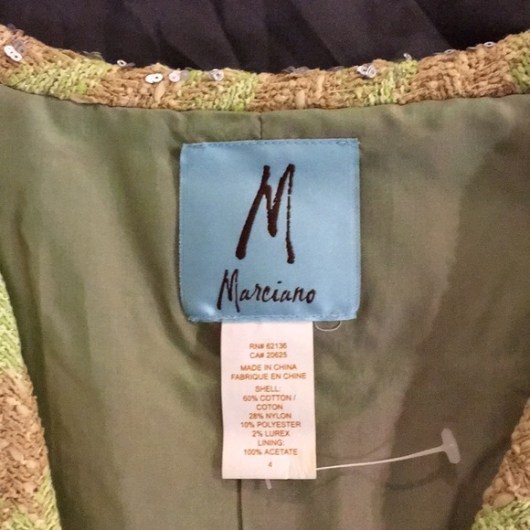 Marciano cropped blazer with sequin details - Picture 2 of 5